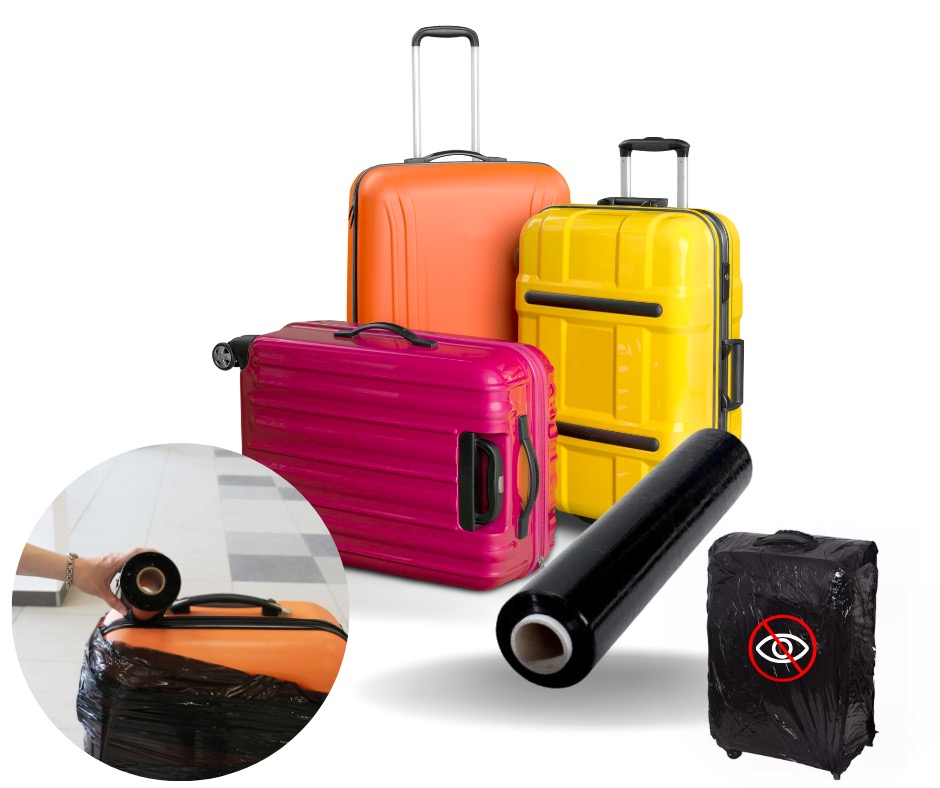 Багажная стретч-пленка для упаковки багажа
